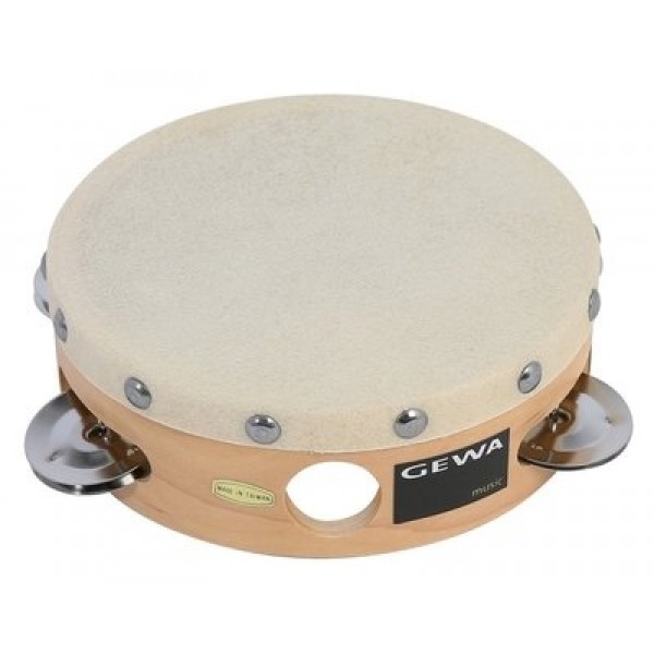 Gewa 6'' Tambourine Traditional With Shells 